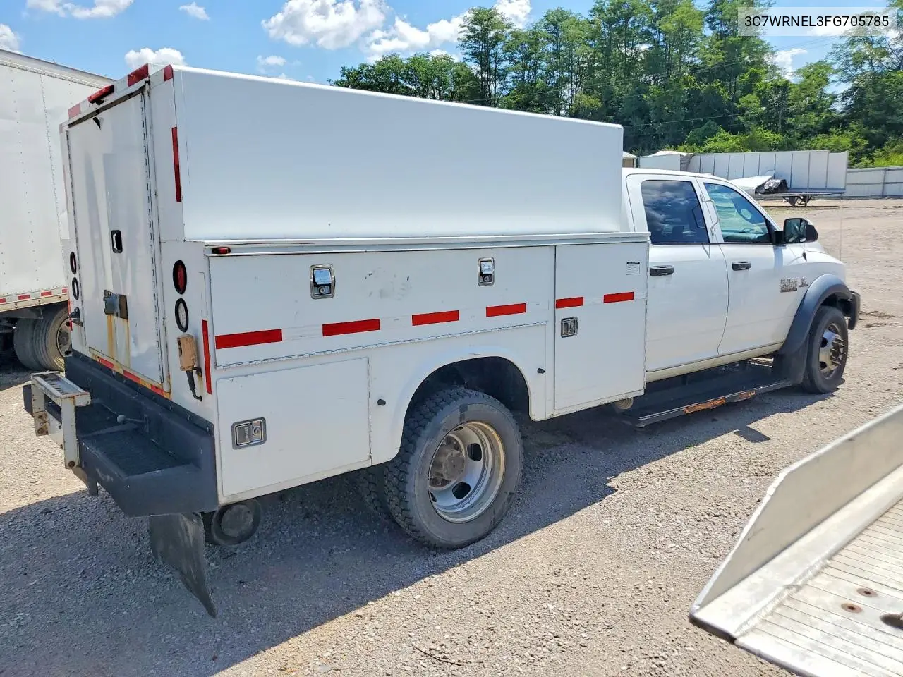 2015 Ram 5500 VIN: 3C7WRNEL3FG705785 Lot: 58323196