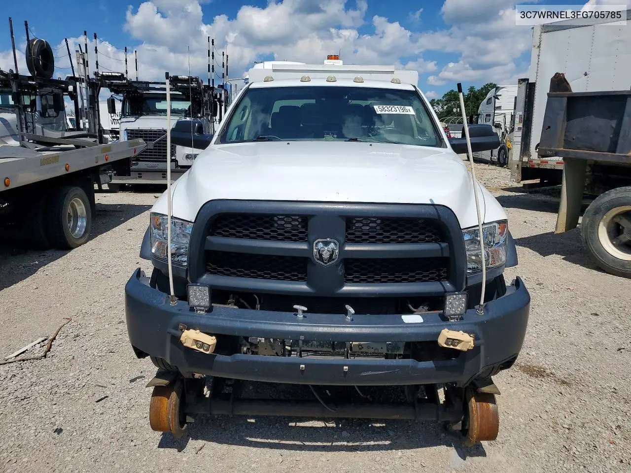 2015 Ram 5500 VIN: 3C7WRNEL3FG705785 Lot: 58323196