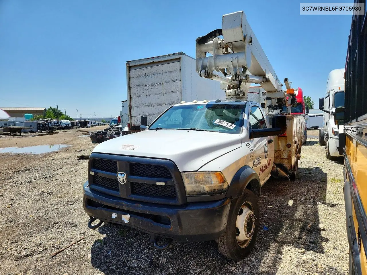 2015 Ram 5500 VIN: 3C7WRNBL6FG705980 Lot: 58981916