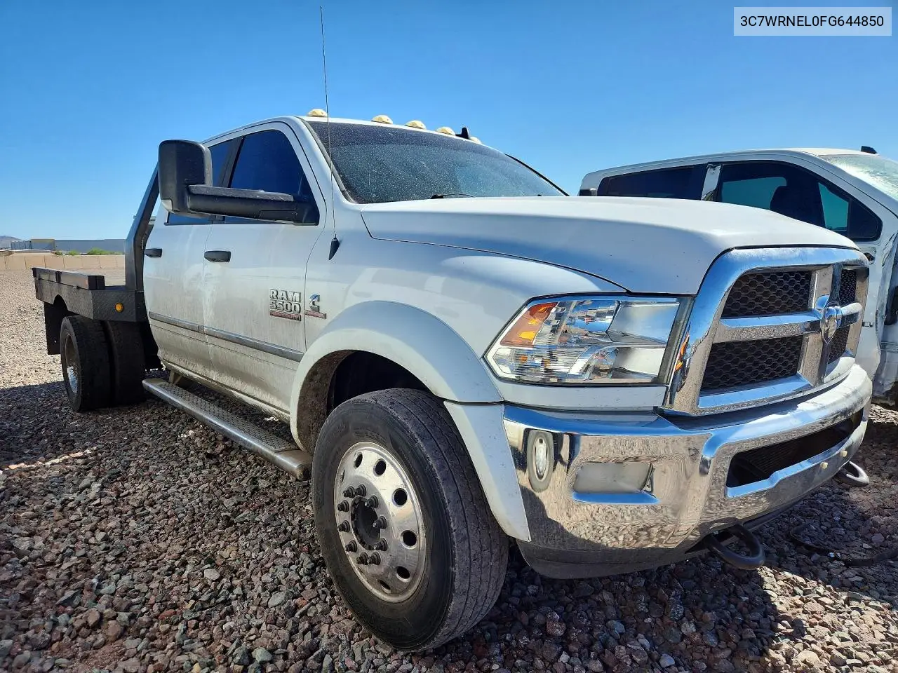 2015 Ram 5500 VIN: 3C7WRNEL0FG644850 Lot: 59017996