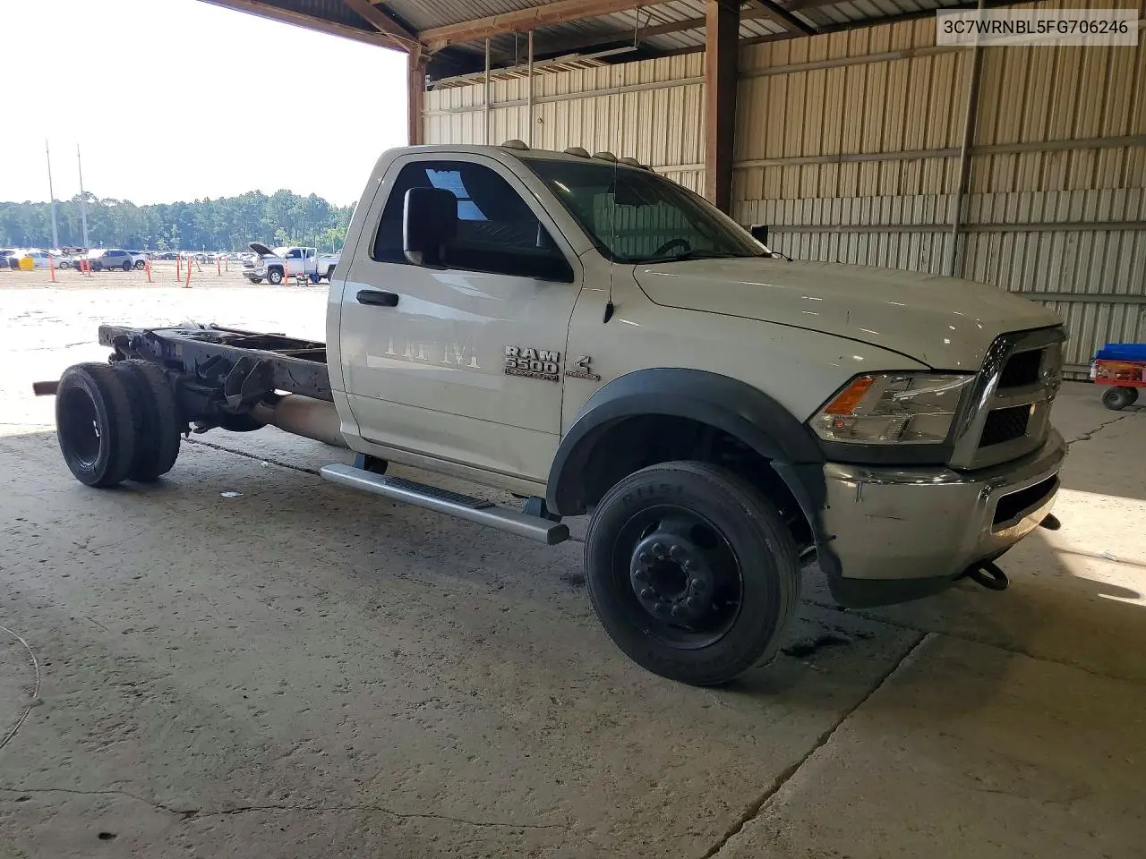 2015 Ram 5500 VIN: 3C7WRNBL5FG706246 Lot: 59975506