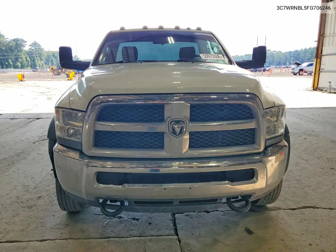 2015 Ram 5500 VIN: 3C7WRNBL5FG706246 Lot: 59975506