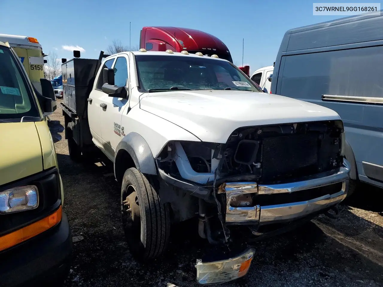 2016 Ram 5500 VIN: 3C7WRNEL9GG168261 Lot: 47908876
