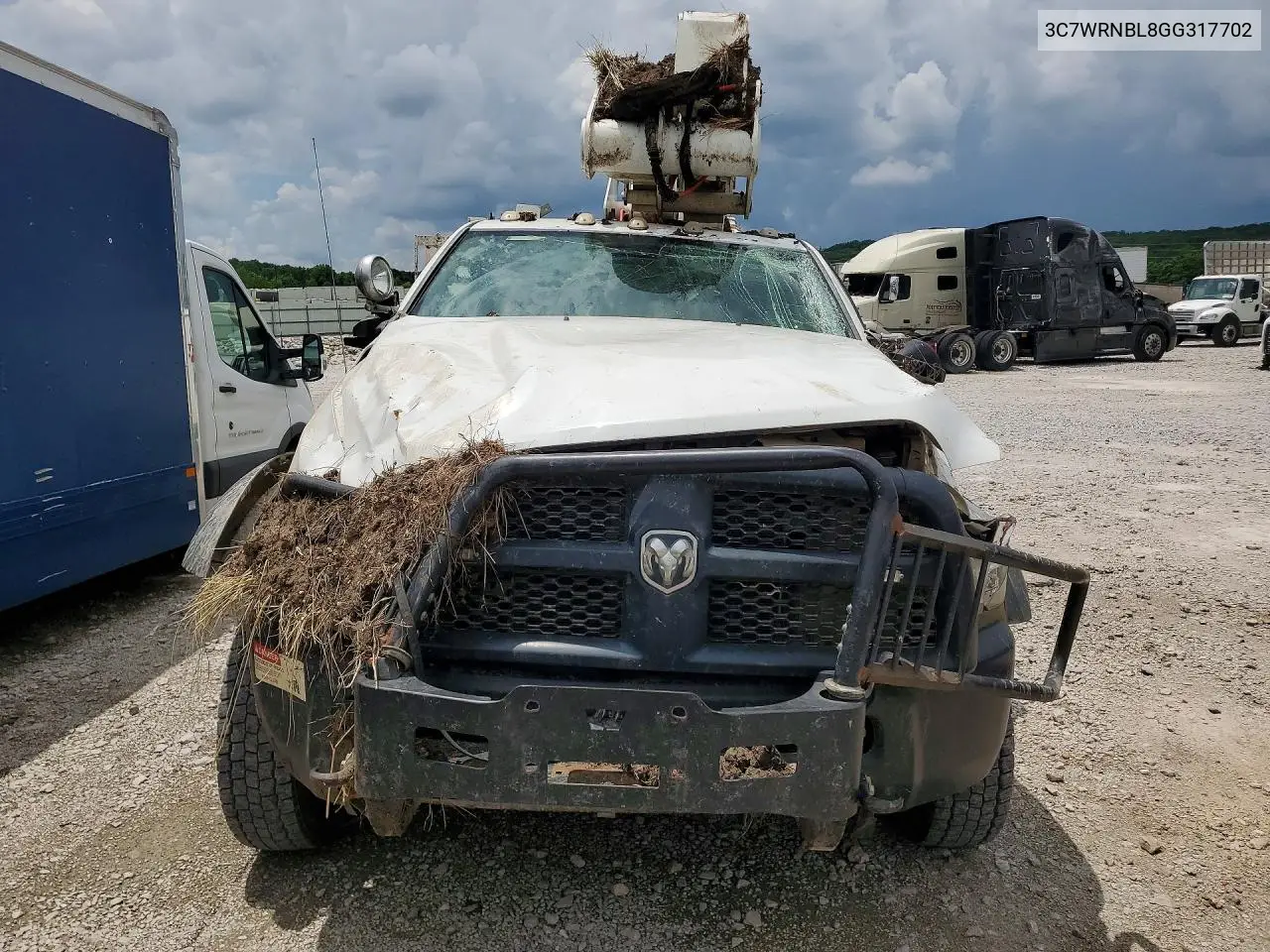 2016 Ram 5500 Bucket Truck VIN: 3C7WRNBL8GG317702 Lot: 54489286