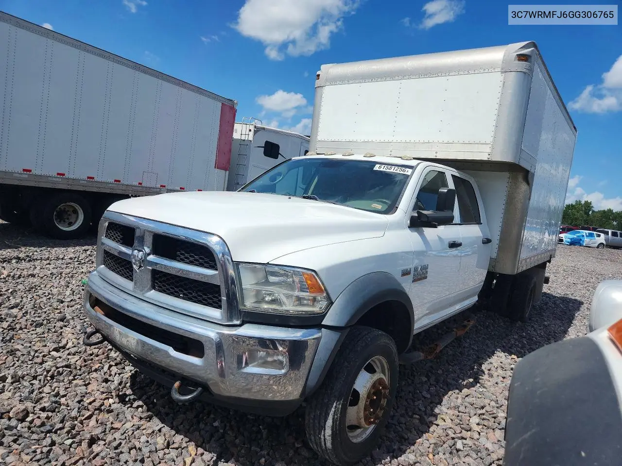 2016 Ram 5500 VIN: 3C7WRMFJ6GG306765 Lot: 61581256