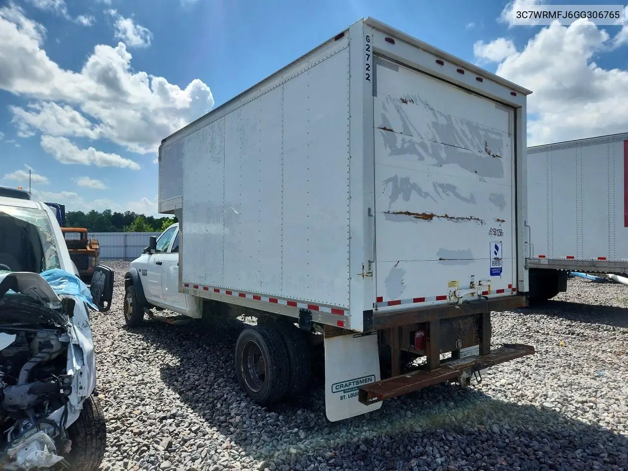 2016 Ram 5500 VIN: 3C7WRMFJ6GG306765 Lot: 61581256