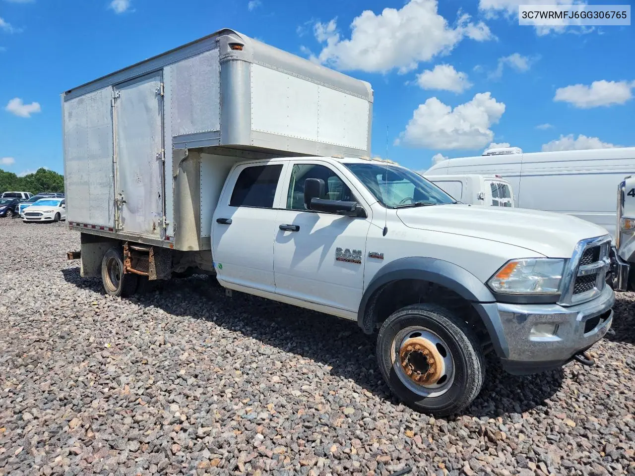 2016 Ram 5500 VIN: 3C7WRMFJ6GG306765 Lot: 61581256