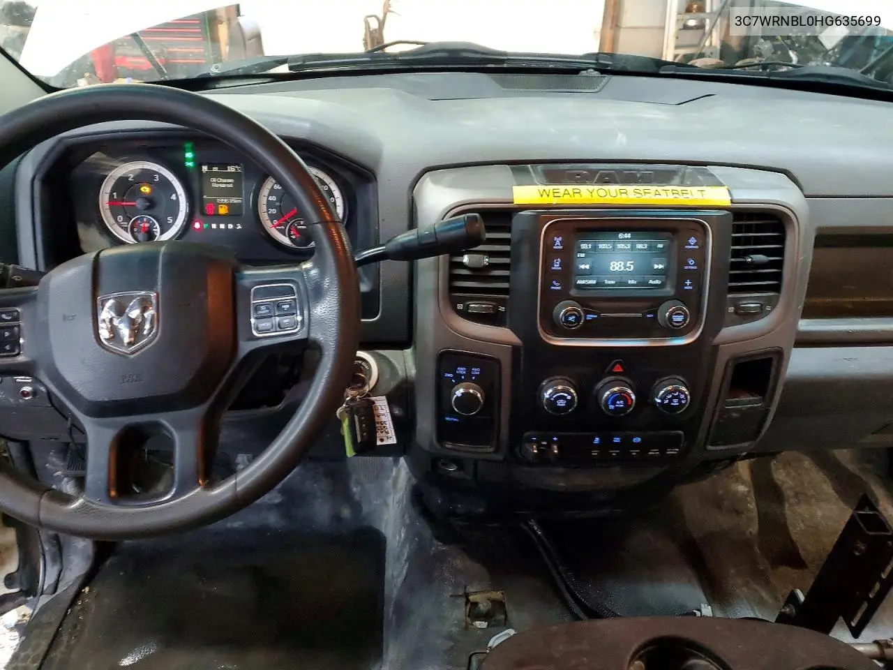 2017 Ram 5500 VIN: 3C7WRNBL0HG635699 Lot: 56681546