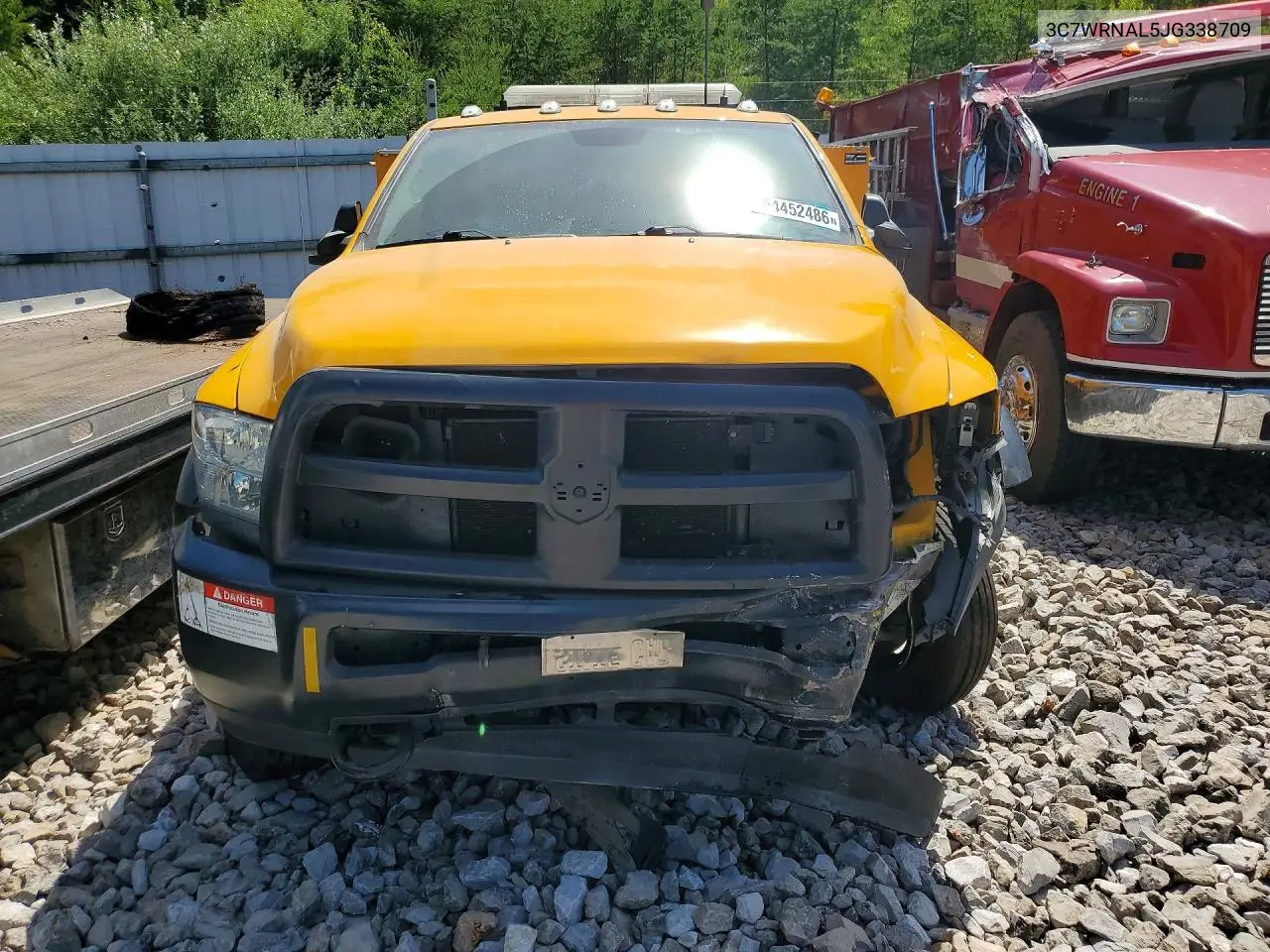 2018 Ram 5500 VIN: 3C7WRNAL5JG338709 Lot: 54452486