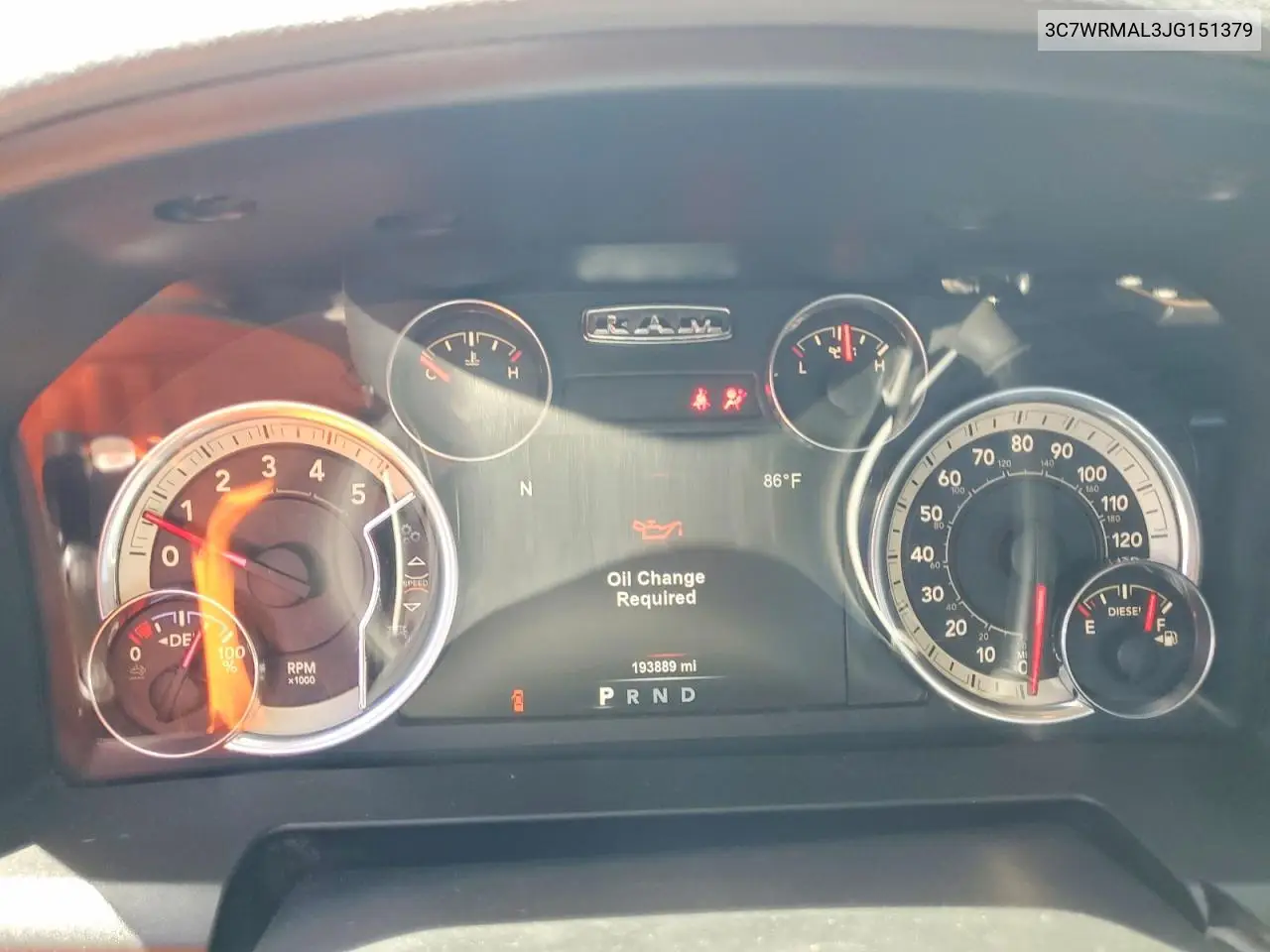 2018 Ram 5500 VIN: 3C7WRMAL3JG151379 Lot: 56332146