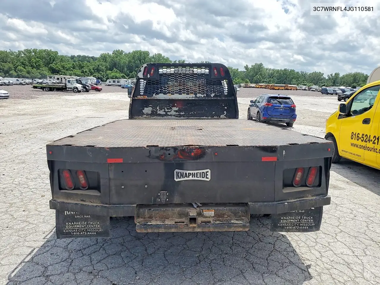 2018 Ram 5500 VIN: 3C7WRNFL4JG110581 Lot: 56691836