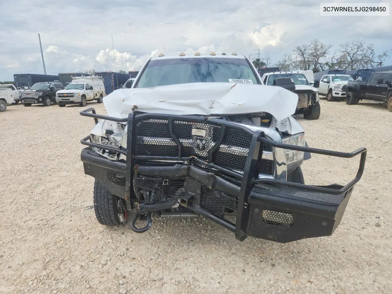 2018 Ram 5500 VIN: 3C7WRNEL5JG298450 Lot: 59808706