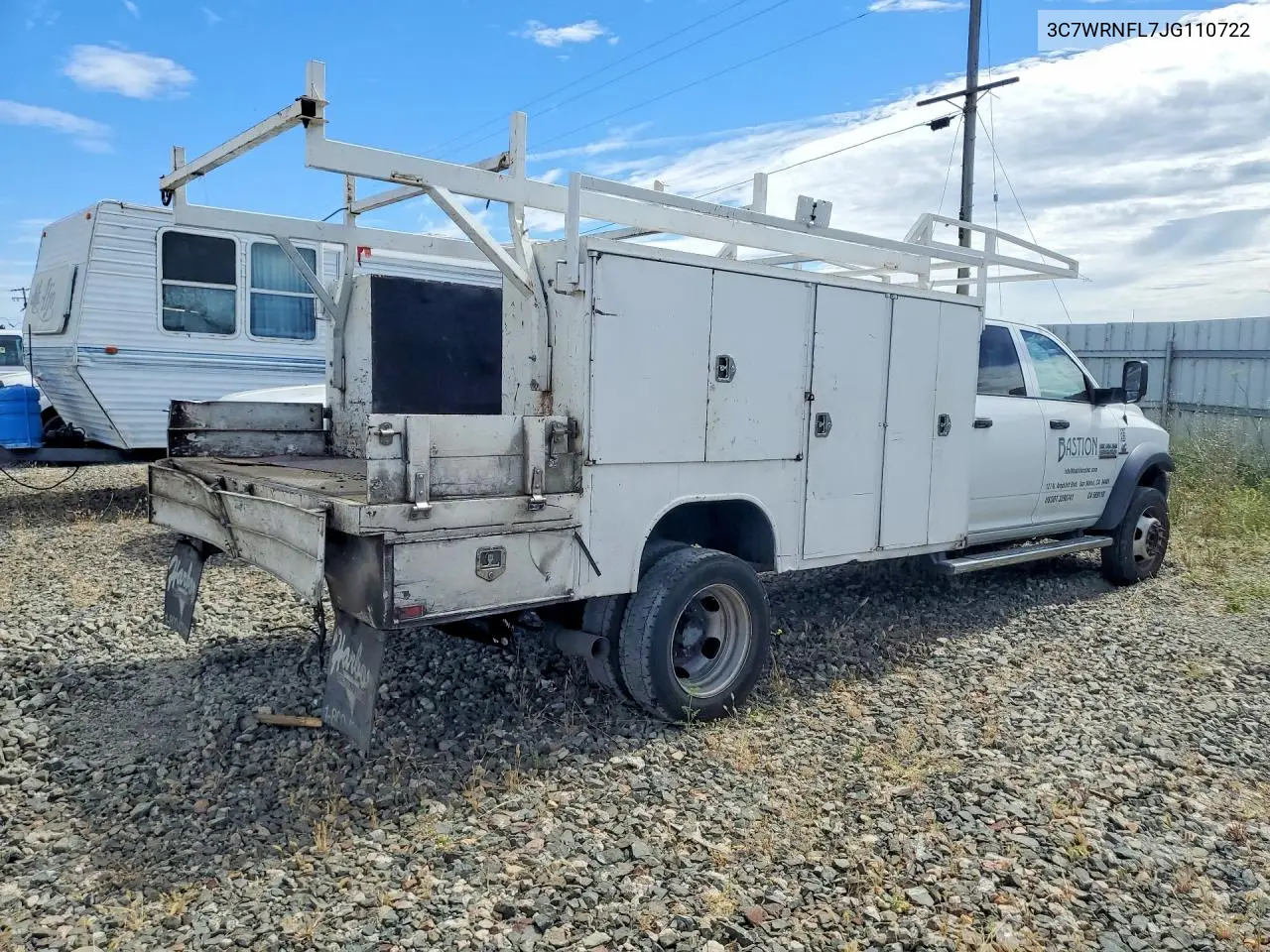 2018 Ram 5500 VIN: 3C7WRNFL7JG110722 Lot: 61199326