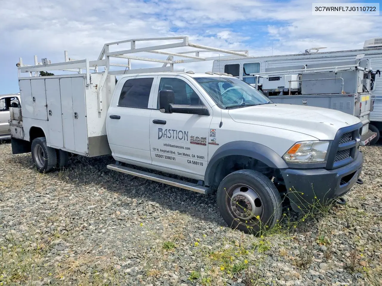 2018 Ram 5500 VIN: 3C7WRNFL7JG110722 Lot: 61199326