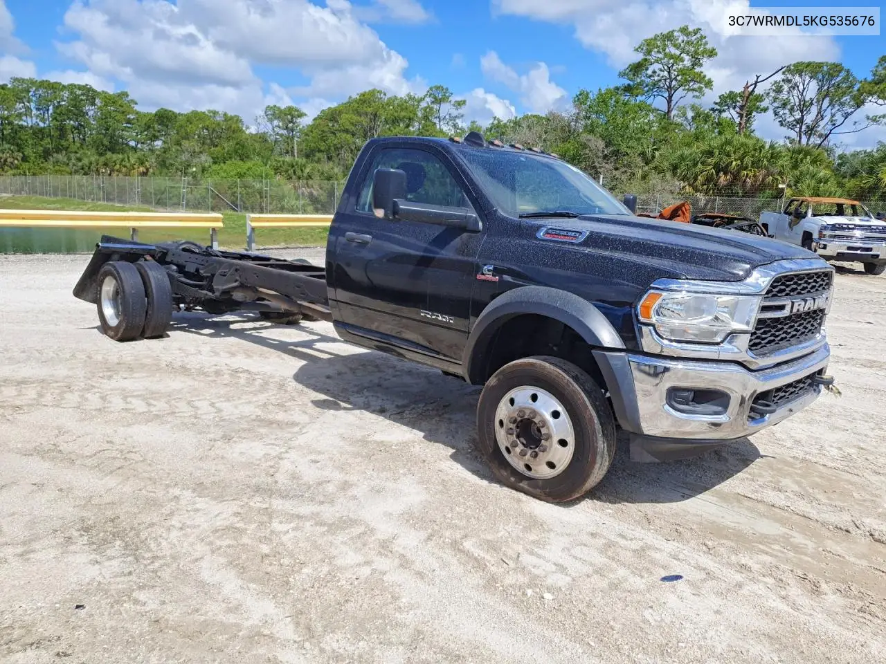 2019 Ram 5500 VIN: 3C7WRMDL5KG535676 Lot: 51330296