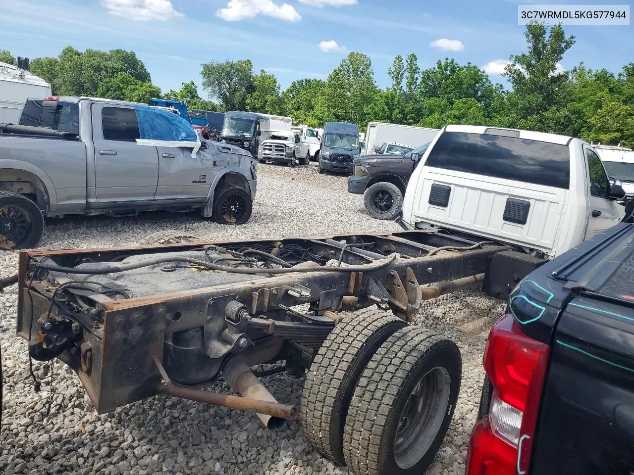 2019 Ram 5500 VIN: 3C7WRMDL5KG577944 Lot: 54138166