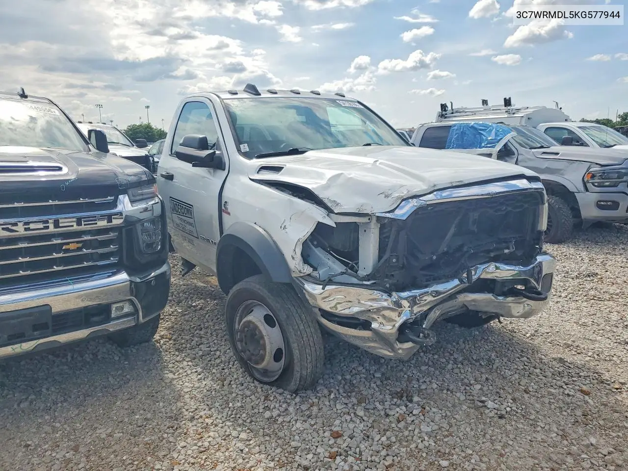 2019 Ram 5500 VIN: 3C7WRMDL5KG577944 Lot: 54138166