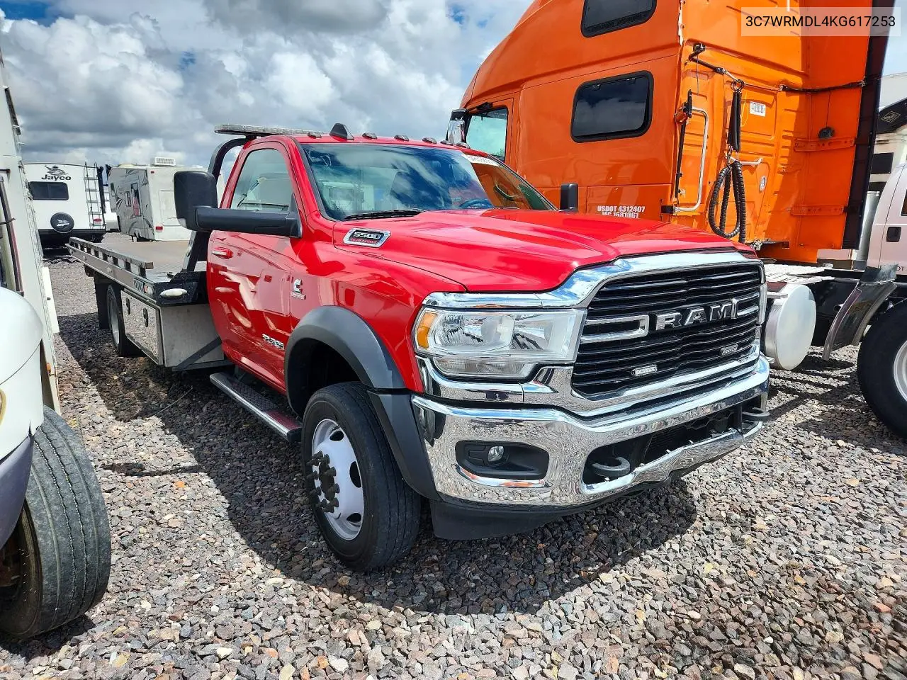 2019 Ram 5500 VIN: 3C7WRMDL4KG617253 Lot: 54659236