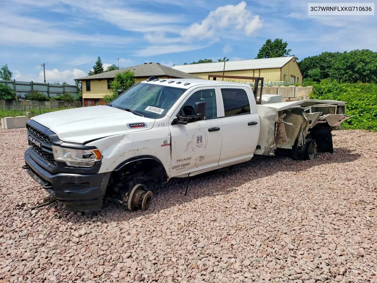 2019 Ram 5500 VIN: 3C7WRNFLXKG710636 Lot: 56346536