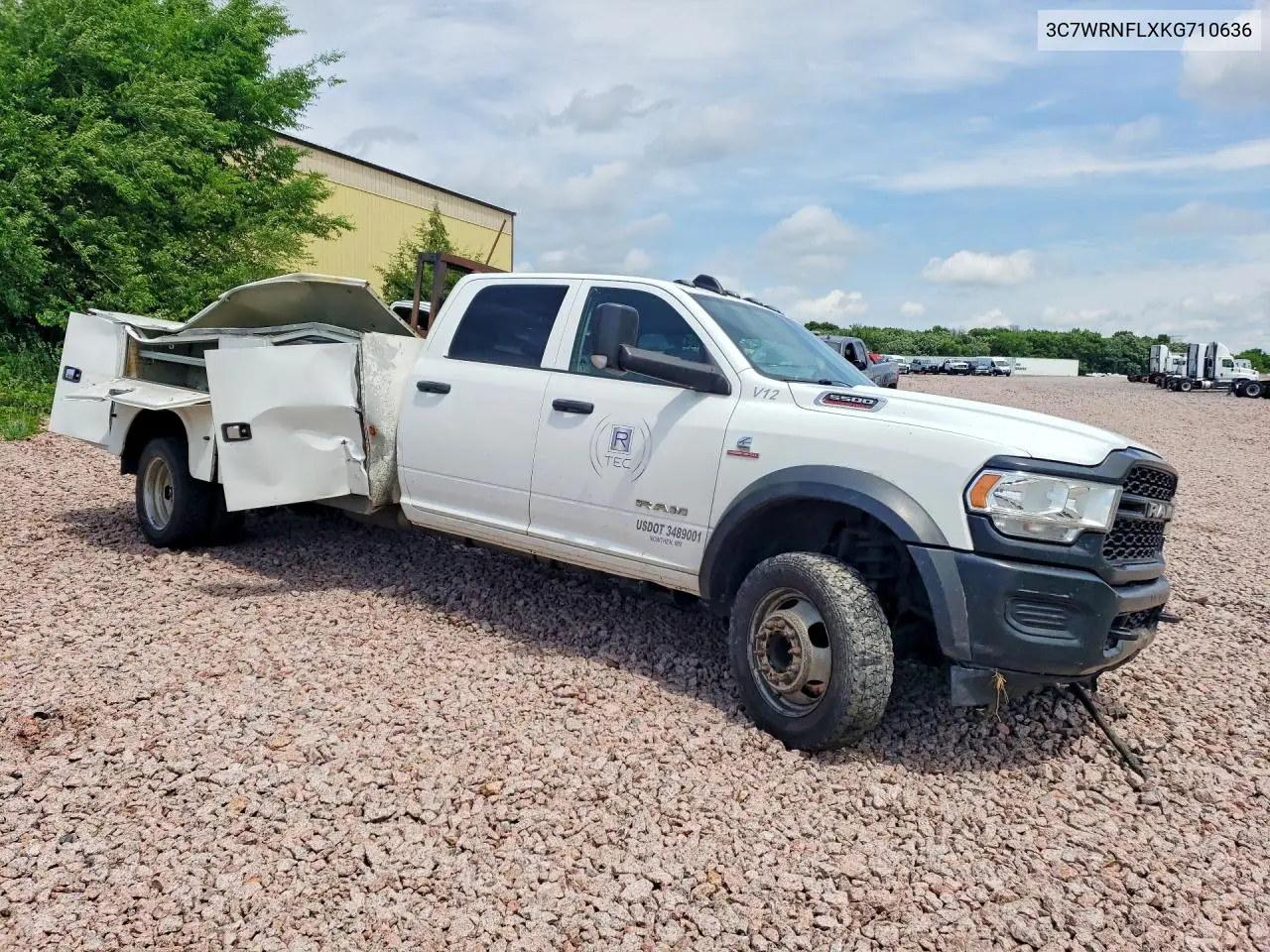 2019 Ram 5500 VIN: 3C7WRNFLXKG710636 Lot: 56346536