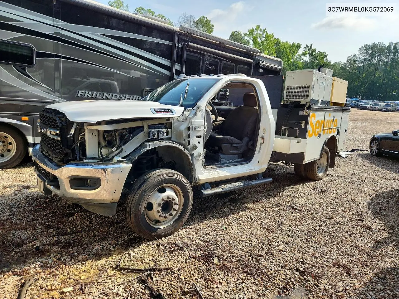 2019 Ram 5500 VIN: 3C7WRMBL0KG572069 Lot: 59342676
