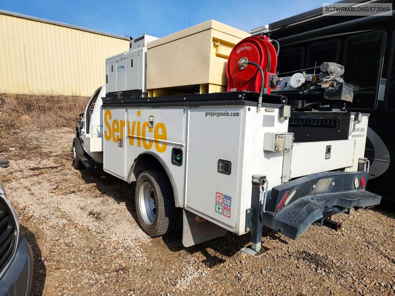 2019 Ram 5500 VIN: 3C7WRMBL0KG572069 Lot: 59342676