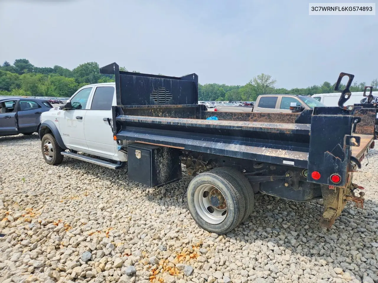 2019 Ram 5500 VIN: 3C7WRNFL6KG574893 Lot: 60753556