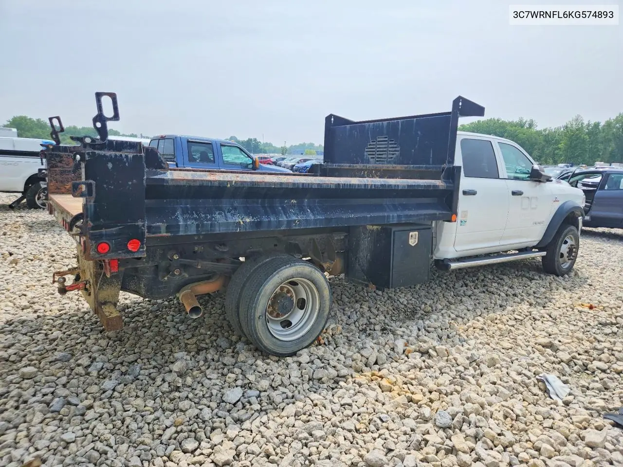 2019 Ram 5500 VIN: 3C7WRNFL6KG574893 Lot: 60753556