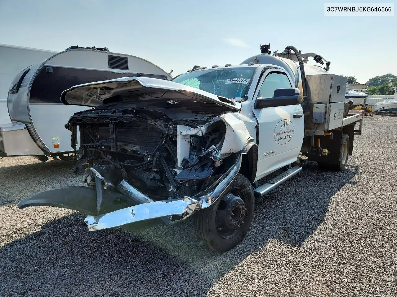 2019 Ram 5500 VIN: 3C7WRNBJ6KG646566 Lot: 61099776