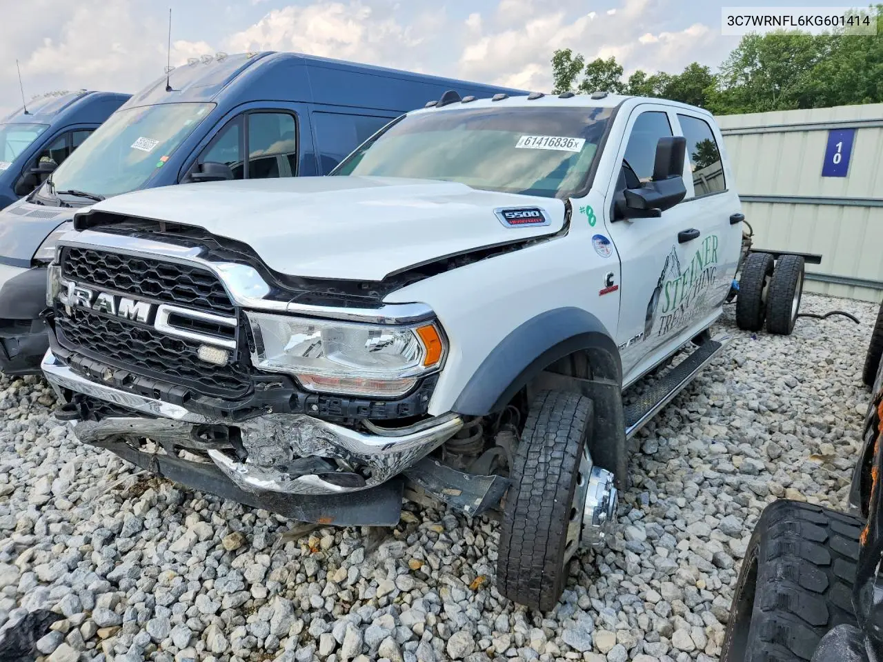 2019 Ram 5500 VIN: 3C7WRNFL6KG601414 Lot: 61416836