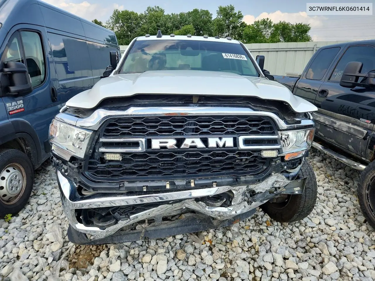 2019 Ram 5500 VIN: 3C7WRNFL6KG601414 Lot: 61416836