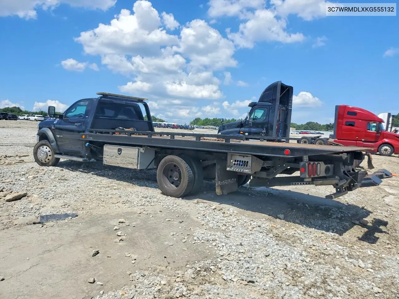 2019 Ram 5500 VIN: 3C7WRMDLXKG555132 Lot: 61898466