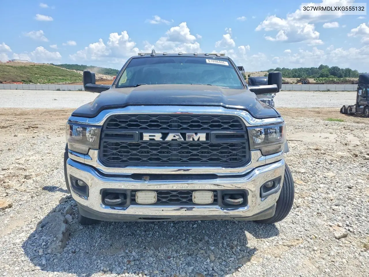 2019 Ram 5500 VIN: 3C7WRMDLXKG555132 Lot: 61898466
