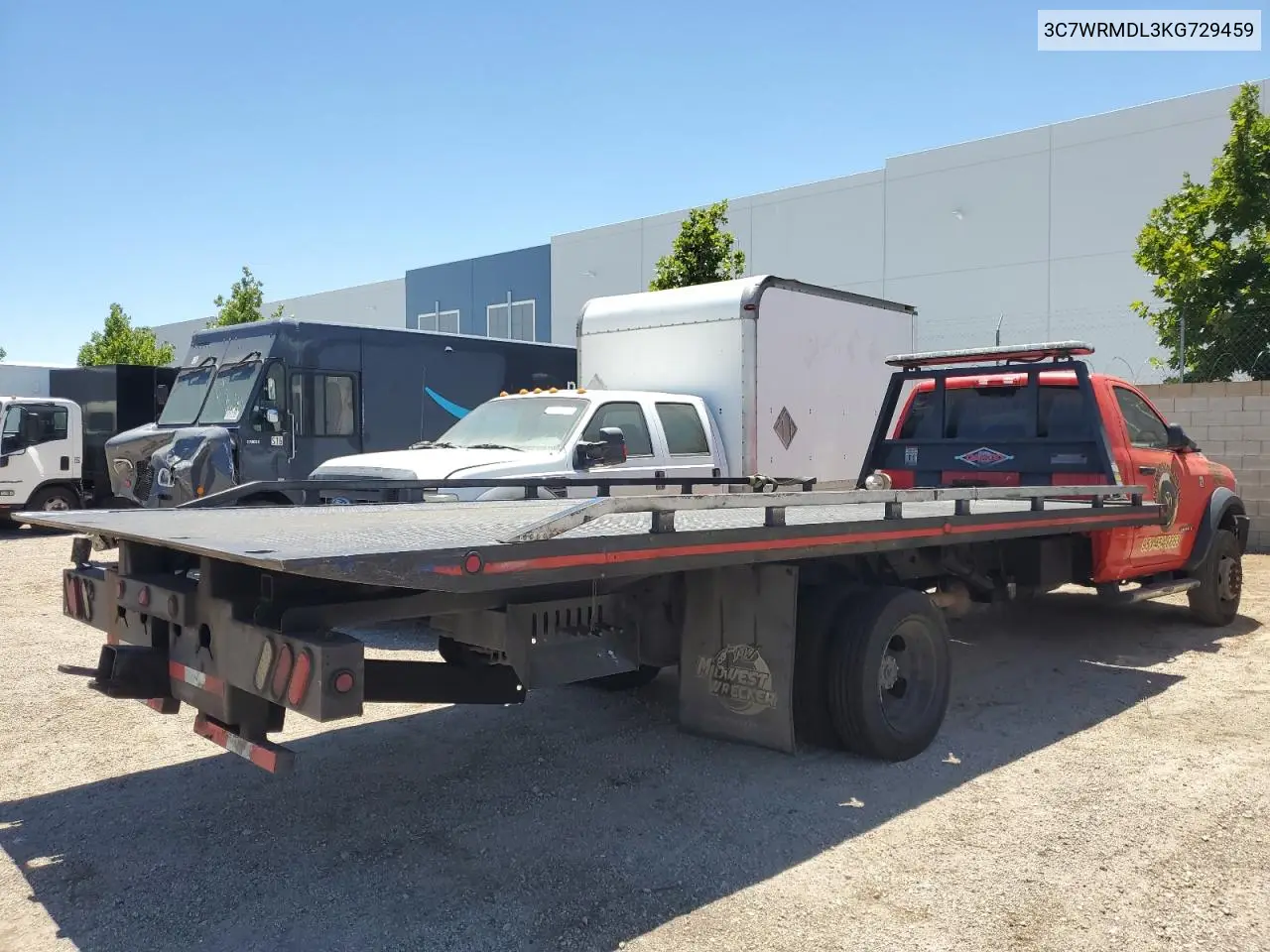 2019 Ram 5500 VIN: 3C7WRMDL3KG729459 Lot: 71684975