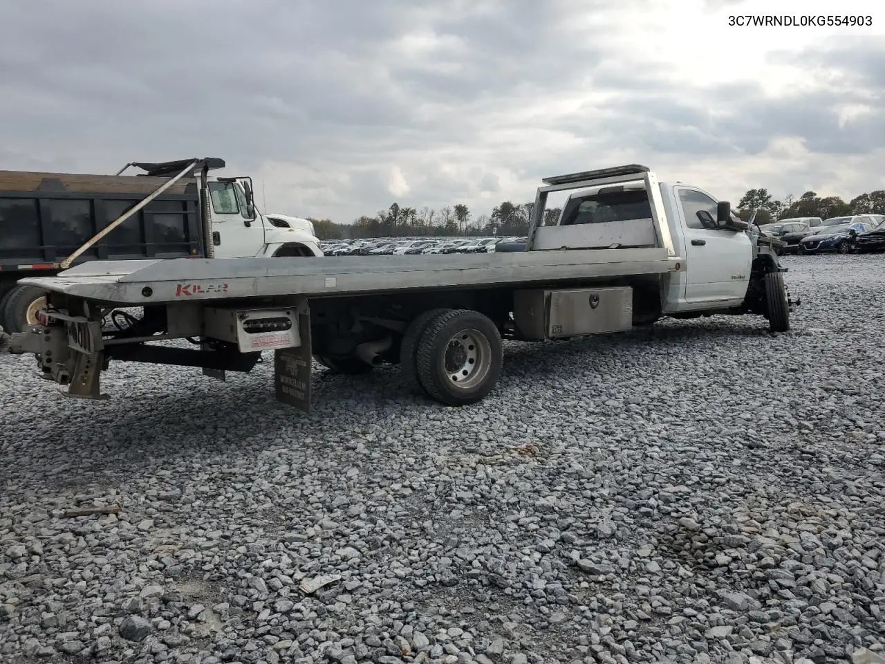 2019 Ram 5500 Rollback Truck VIN: 3C7WRNDL0KG554903 Lot: 92508005