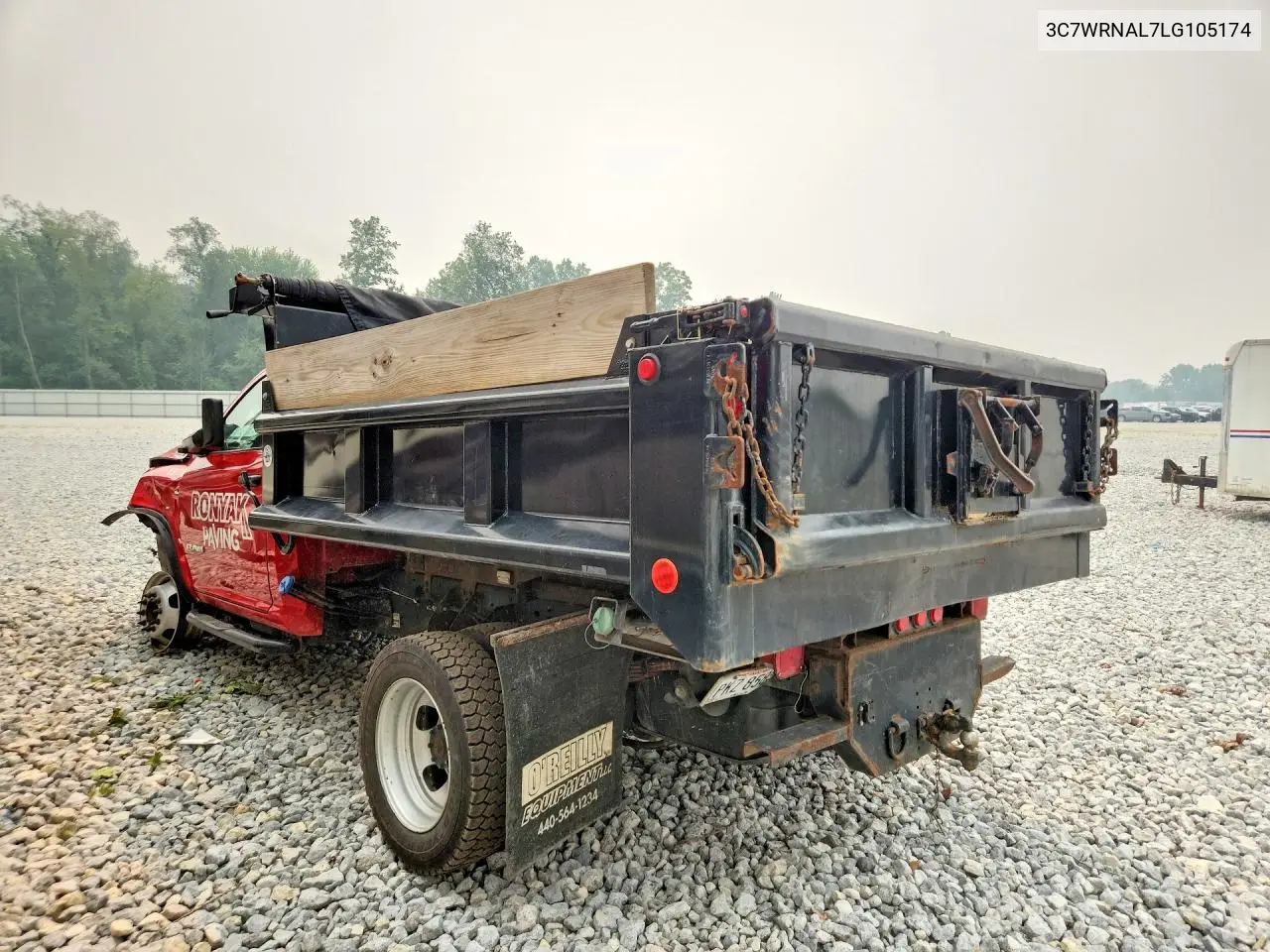2020 Ram 5500 VIN: 3C7WRNAL7LG105174 Lot: 59872376