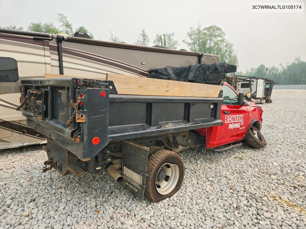 2020 Ram 5500 VIN: 3C7WRNAL7LG105174 Lot: 59872376
