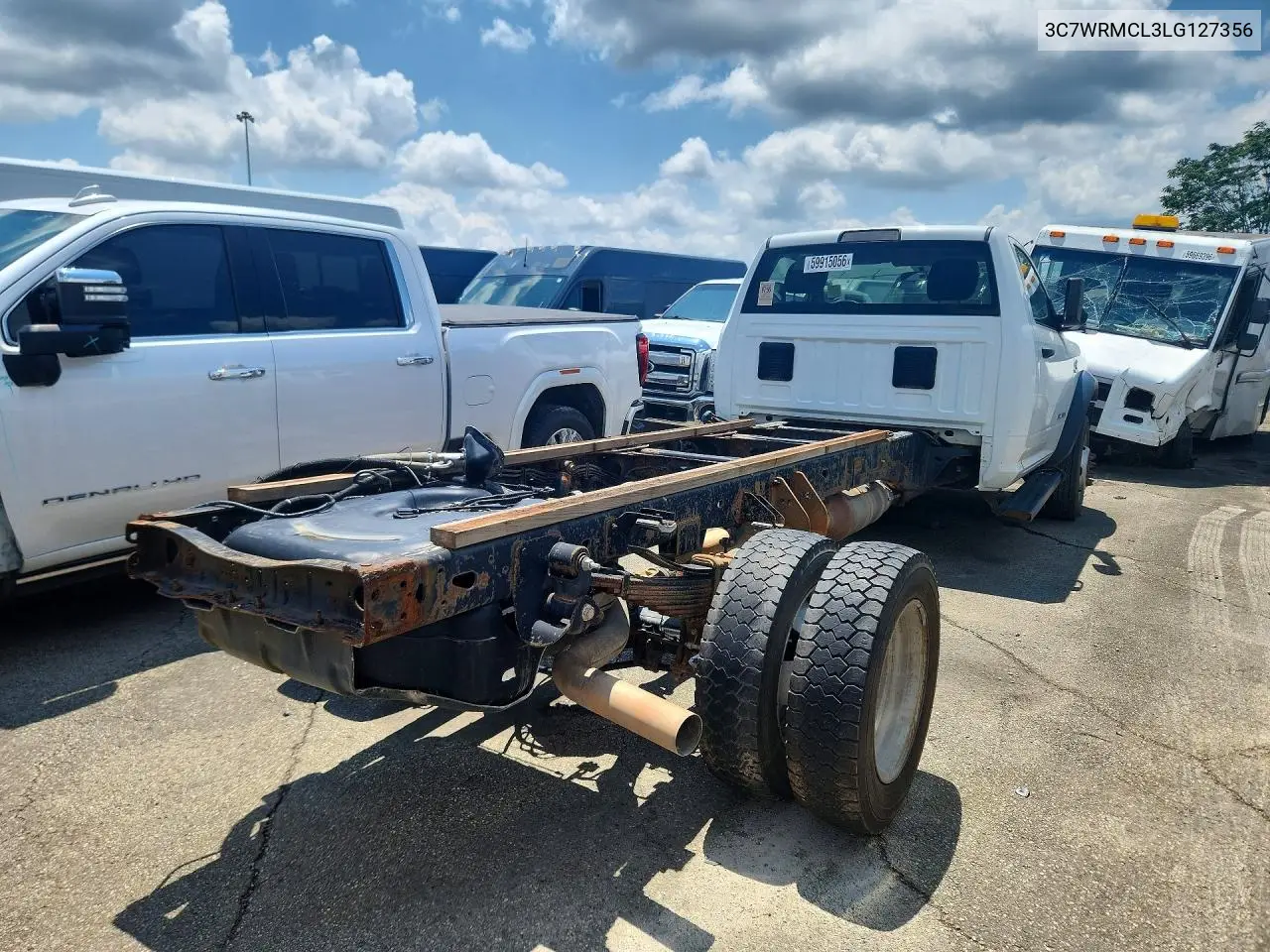 2020 Ram 5500 VIN: 3C7WRMCL3LG127356 Lot: 59915056