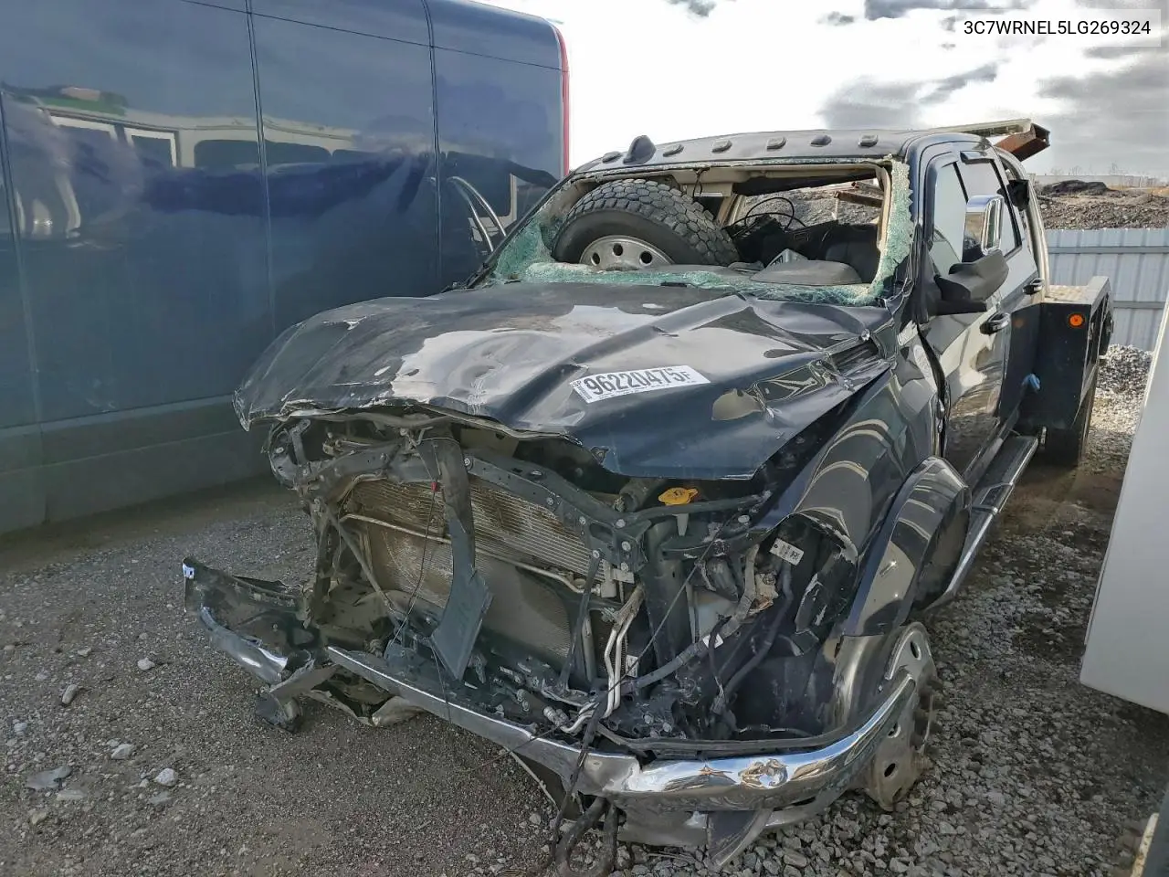 2020 Ram 5500 Tow Truck VIN: 3C7WRNEL5LG269324 Lot: 96220475