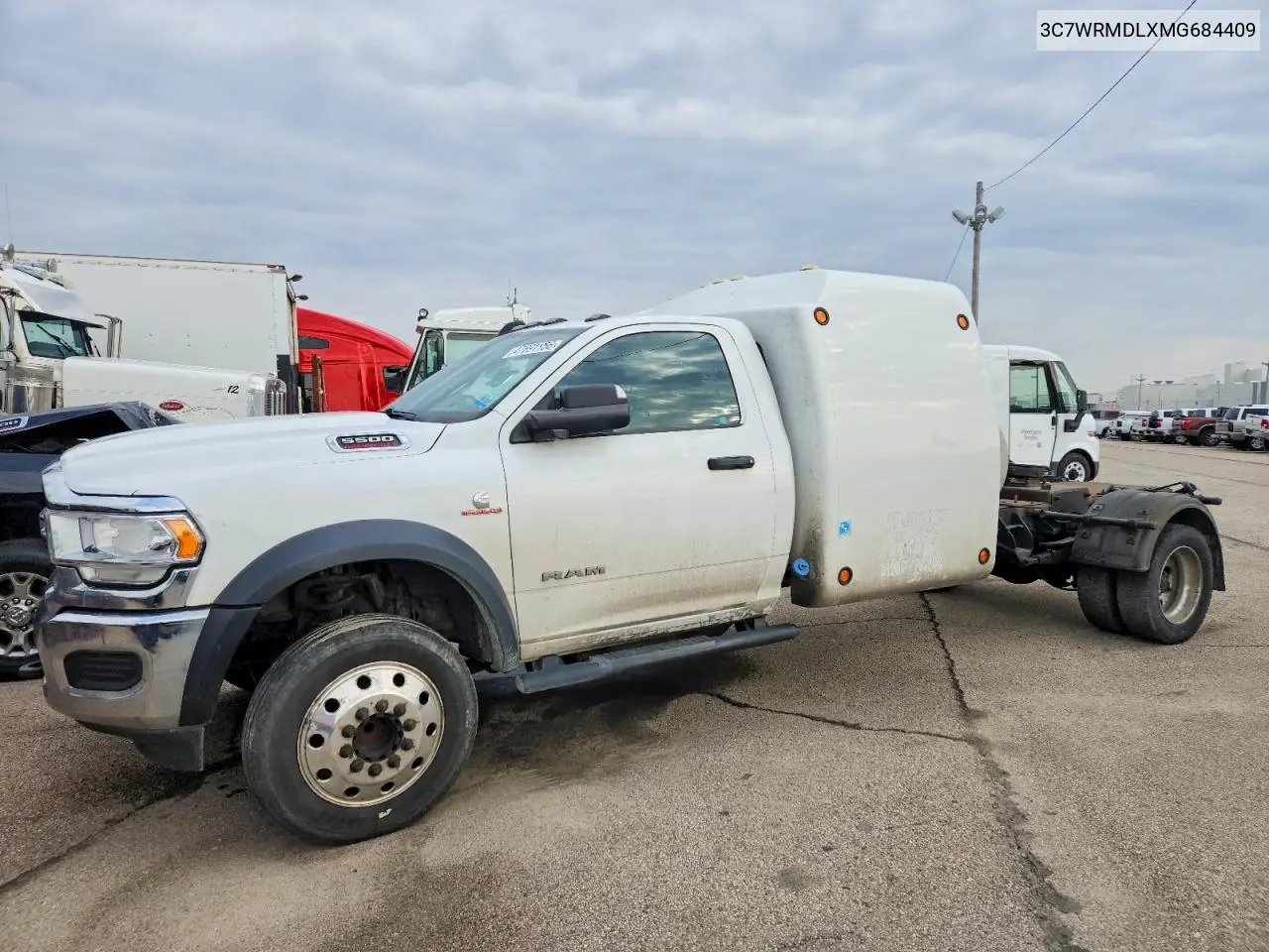 2021 Ram 5500 Truck Cab And Chassis VIN: 3C7WRMDLXMG684409 Lot: 47691156