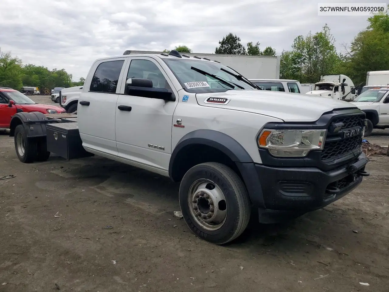 2021 Ram 5500 VIN: 3C7WRNFL9MG592050 Lot: 50359736