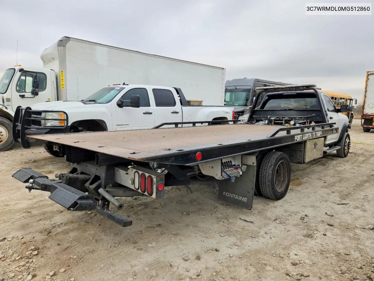 2021 Ram 5500 VIN: 3C7WRMDL0MG512860 Lot: 52272276
