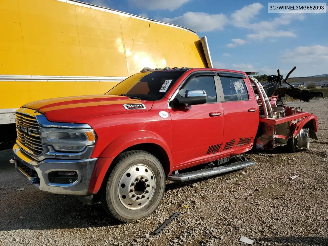 2021 Ram 5500 Tow Truck VIN: 3C7WRNEL3MG662093 Lot: 53609076