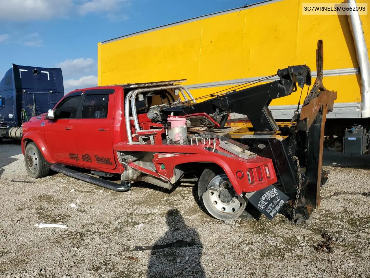 2021 Ram 5500 Tow Truck VIN: 3C7WRNEL3MG662093 Lot: 53609076