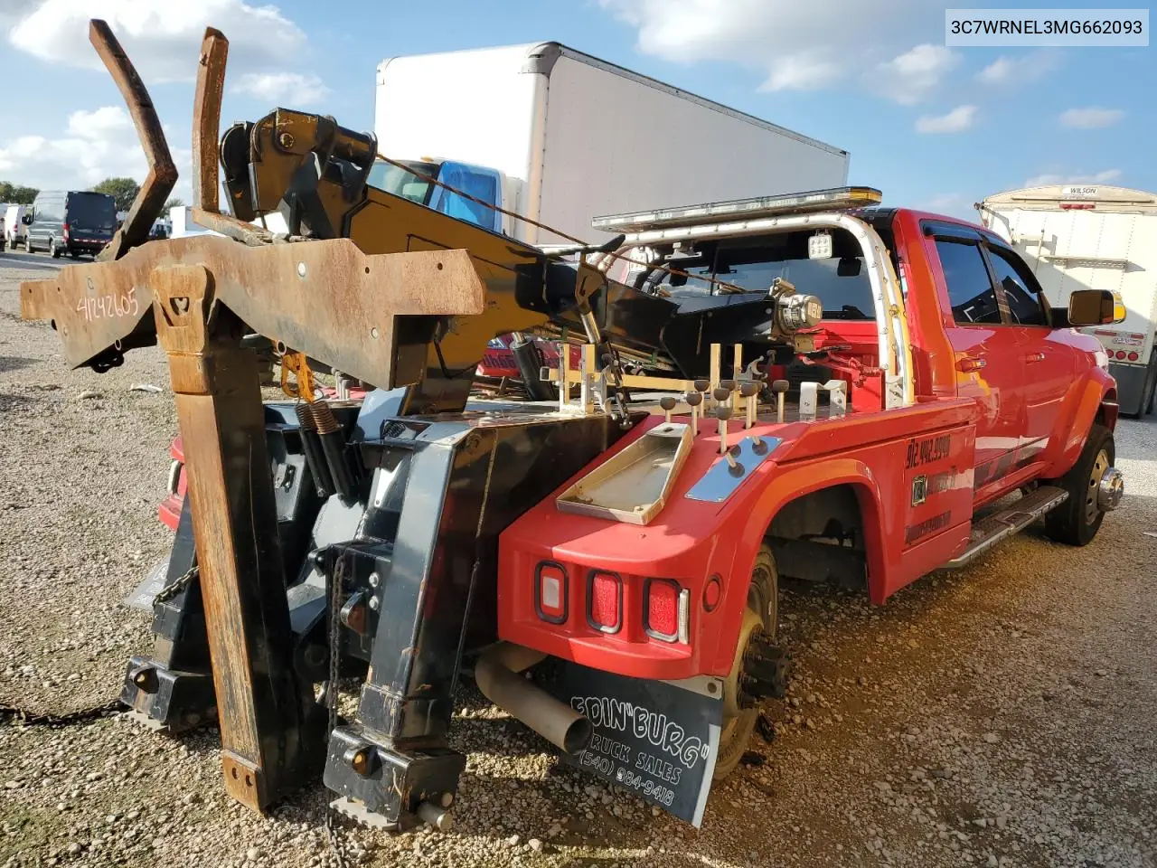 2021 Ram 5500 Tow Truck VIN: 3C7WRNEL3MG662093 Lot: 53609076