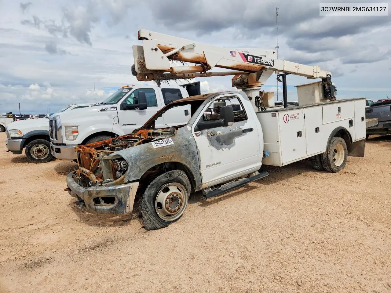 2021 Ram 5500 VIN: 3C7WRNBL2MG634127 Lot: 56047326