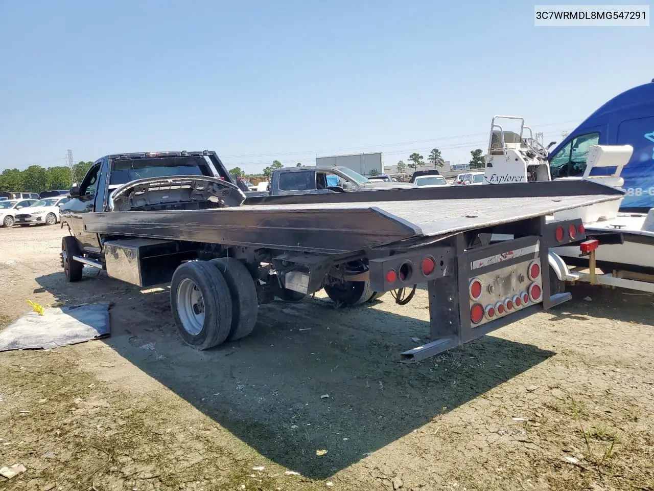 2021 Ram 5500 VIN: 3C7WRMDL8MG547291 Lot: 75629305