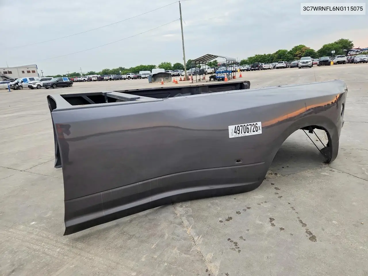 2022 Ram 5500 - Parts VIN: 3C7WRNFL6NG115075 Lot: 49706726