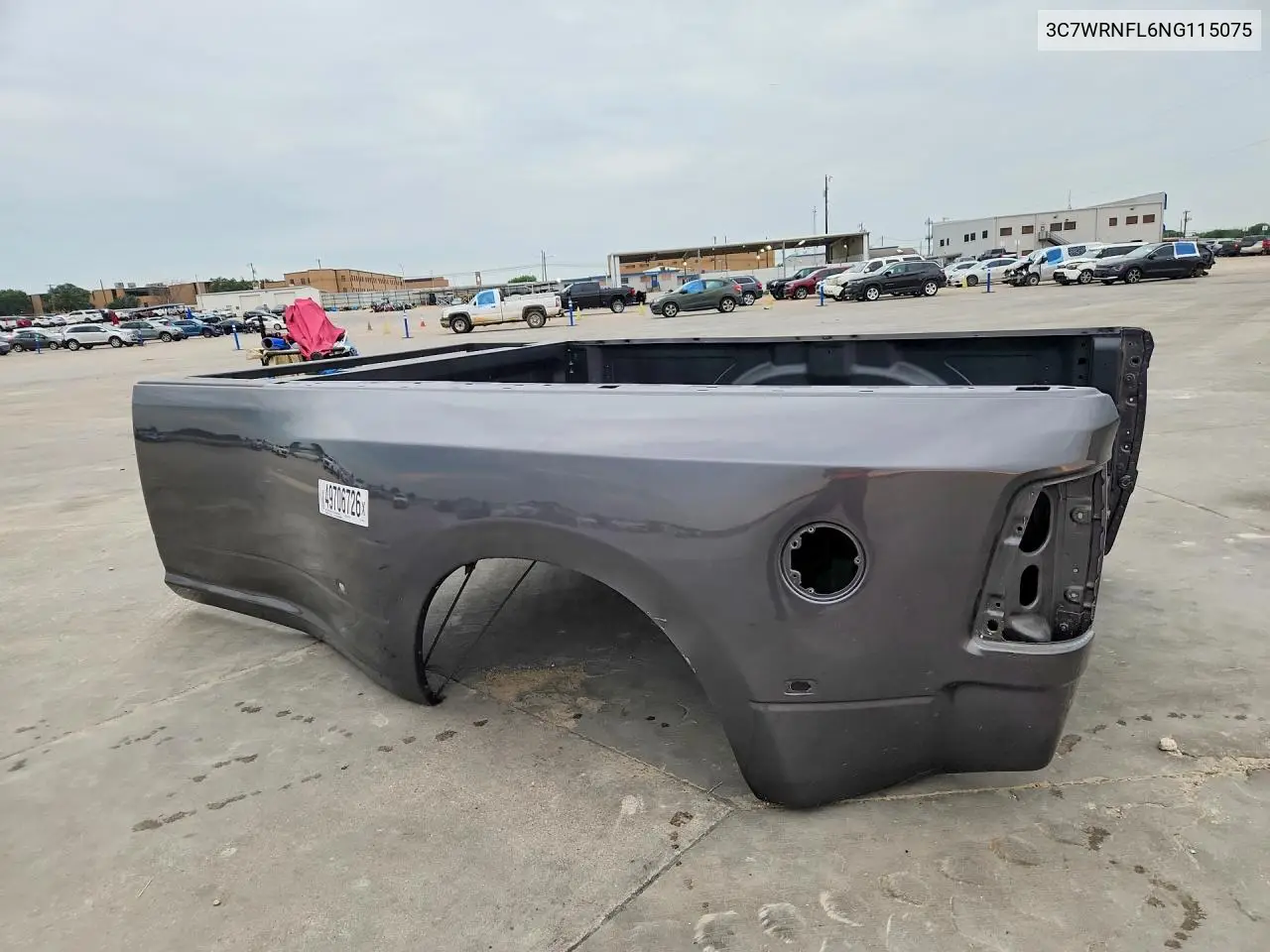 2022 Ram 5500 - Parts VIN: 3C7WRNFL6NG115075 Lot: 49706726
