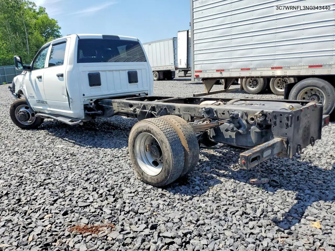 2022 Ram 5500 VIN: 3C7WRNFL3NG343440 Lot: 52937566